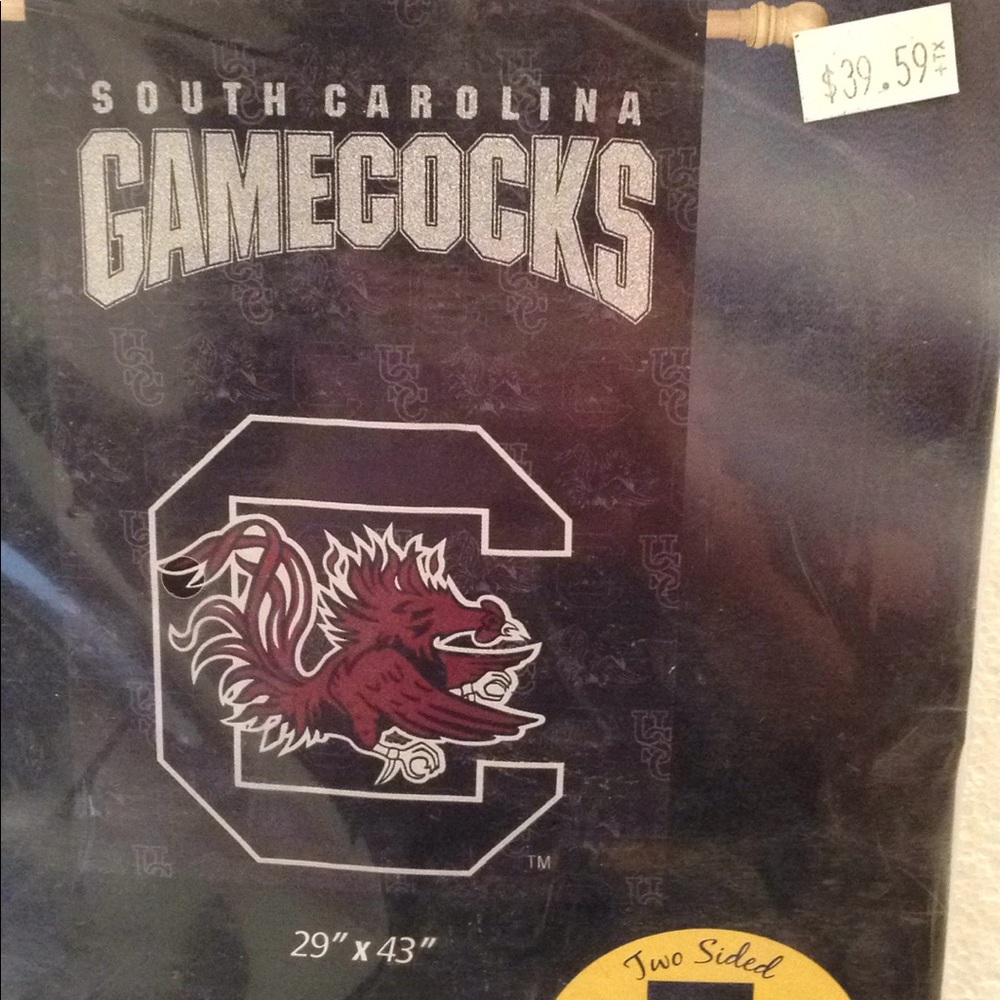 CAROLINA GAMECOCKS HOUSE FLAG
